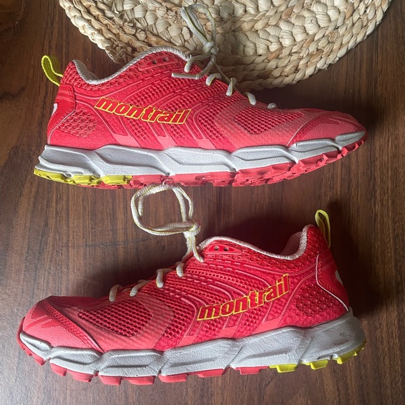 Montrail Hiking Shoe Women Size 7.5 Outdoors Gorpcore Athletic Explore Colourful - Picture 8 of 9